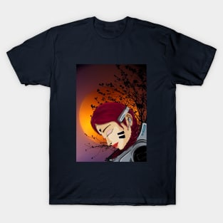 The moon and the beautiful army T-Shirt